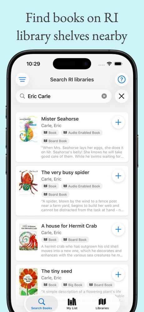 Search for books by author