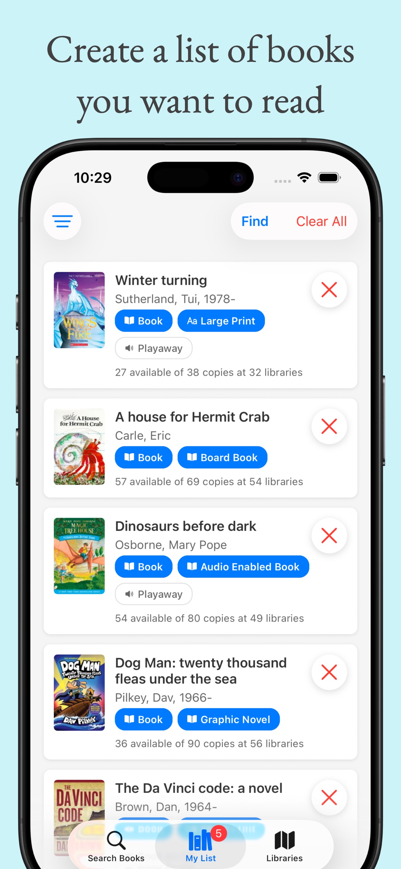 Build a reading list
